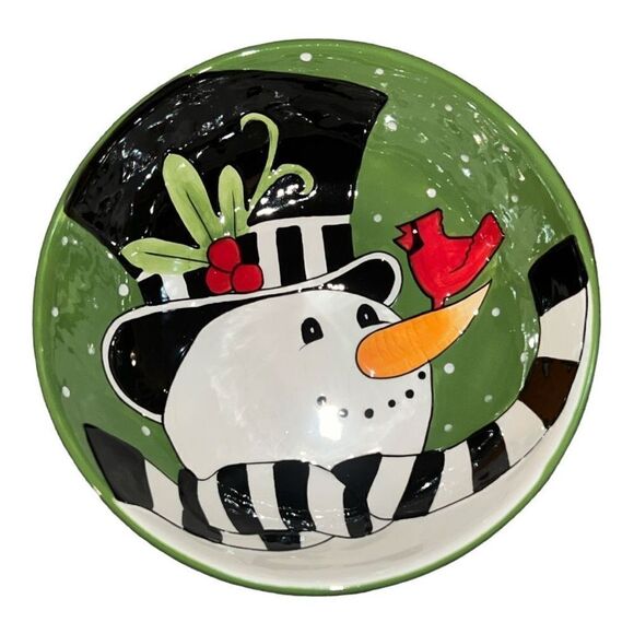 Fitz and Floyd Frosty’s frolic bowl - Picture 2 of 4